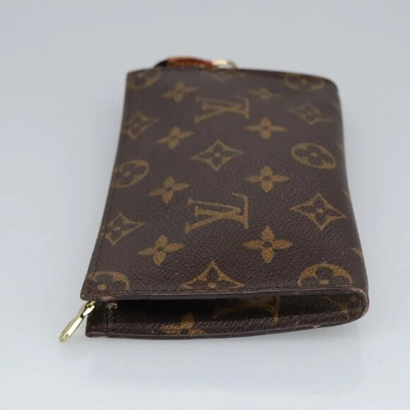 LOUIS VUITTON Monogram Bucket PM Accessory Pouch LV Auth 100294 - Picture 8 of 16